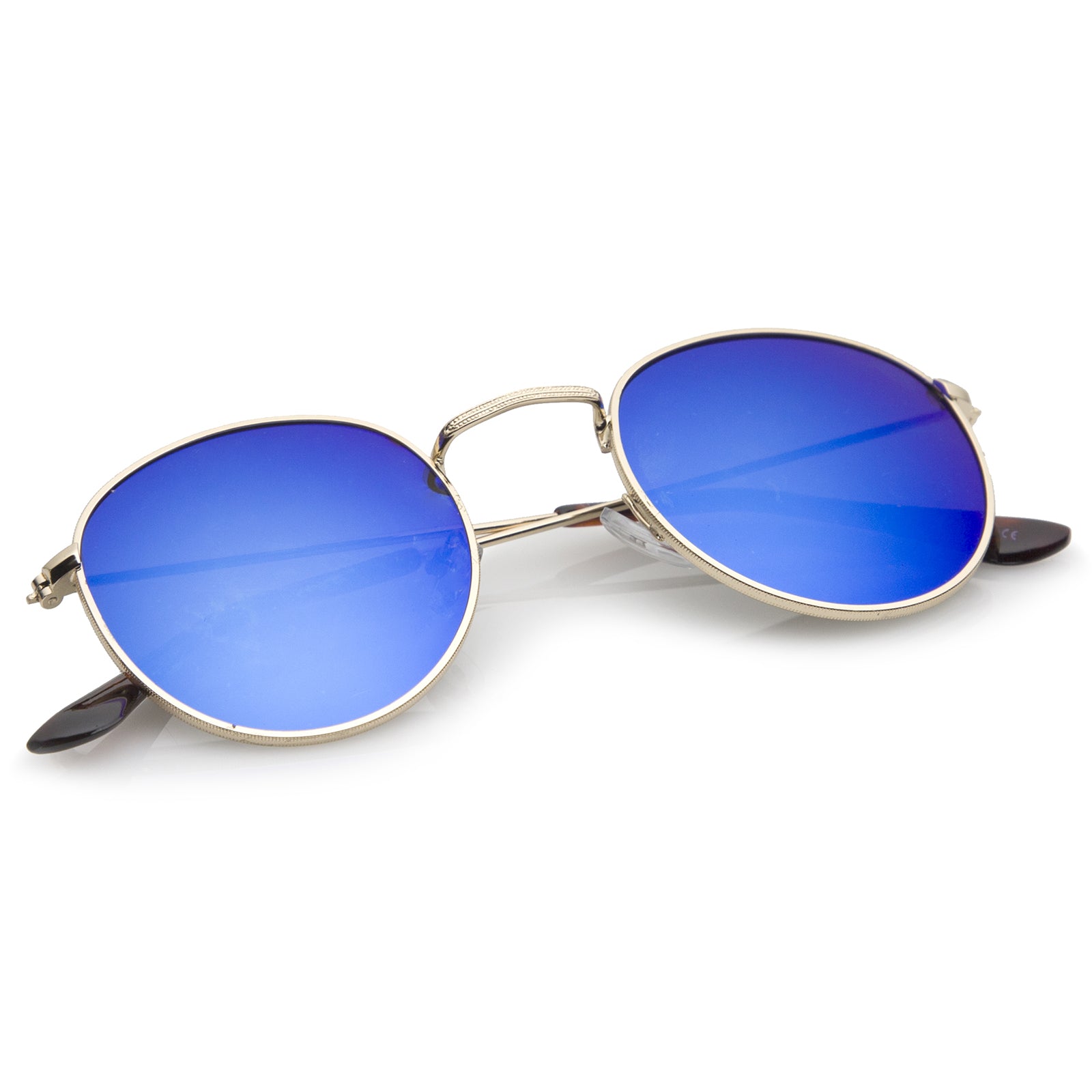 Gold / Blue Mirror