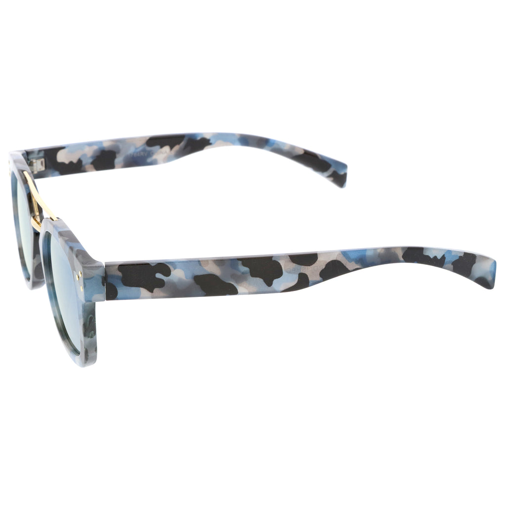 Blue Camo / Blue Mirror