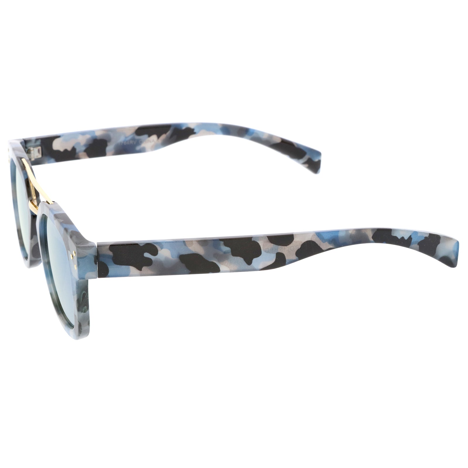 Blue Camo / Blue Mirror