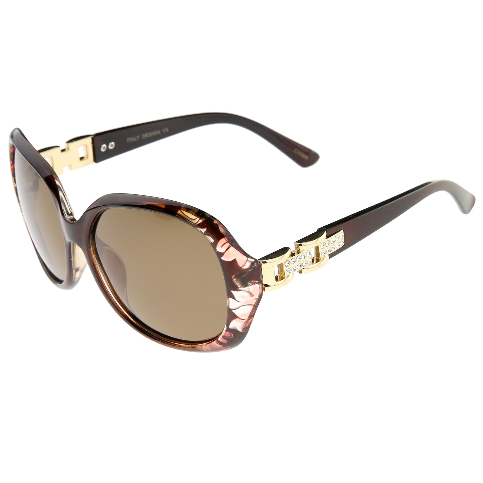 Floral-Brown / Brown