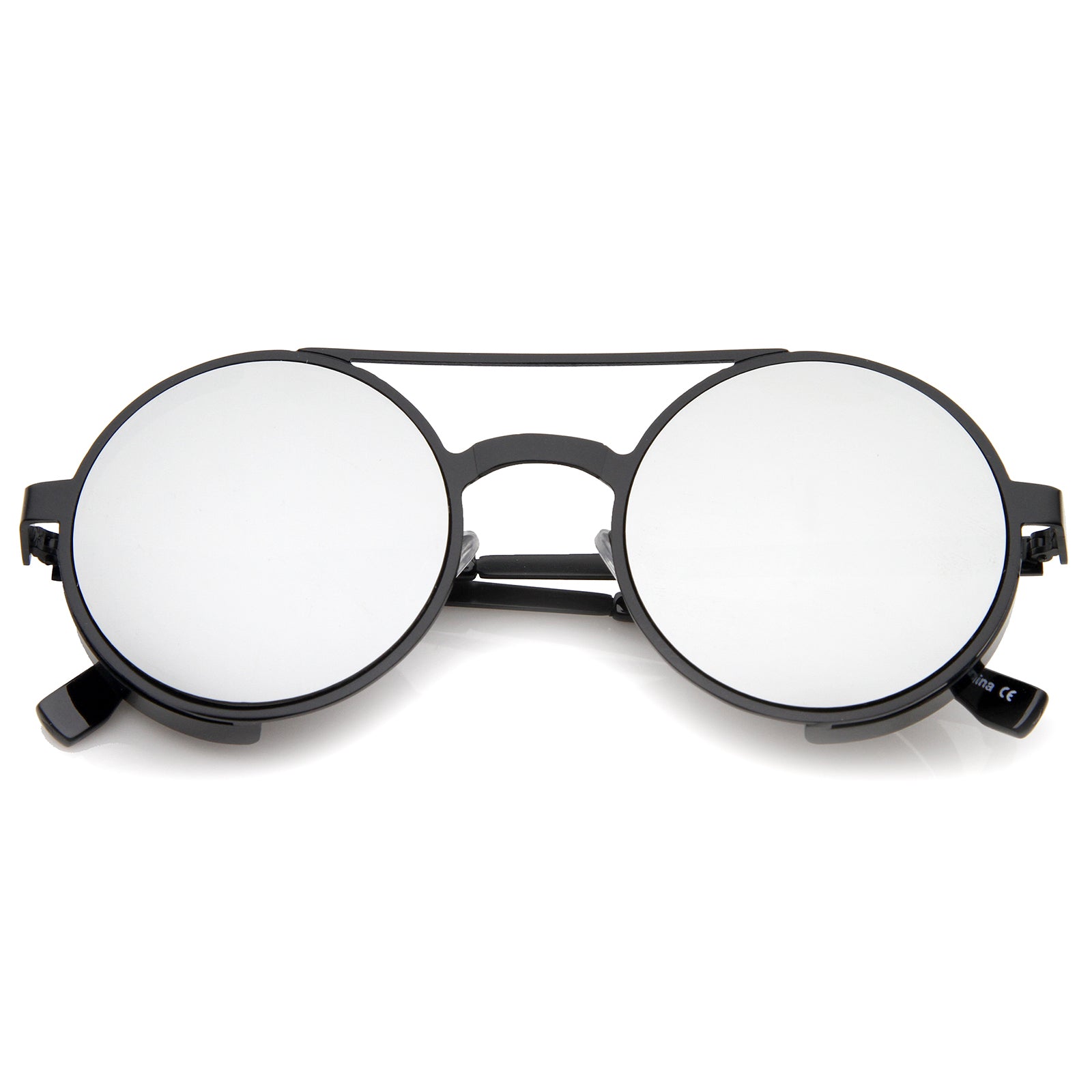 Matte Black / Silver Mirror