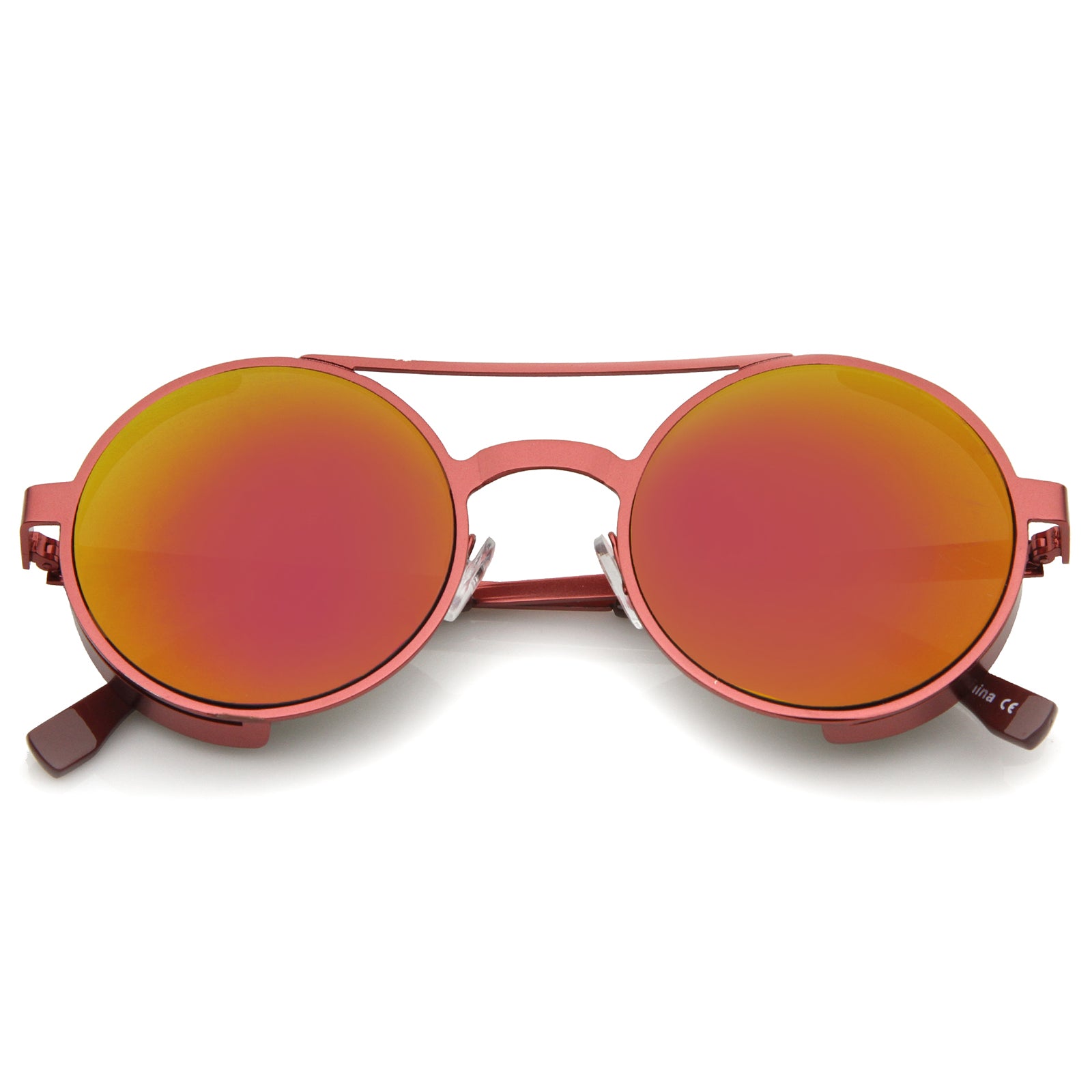 Matte Red / Magenta Mirror