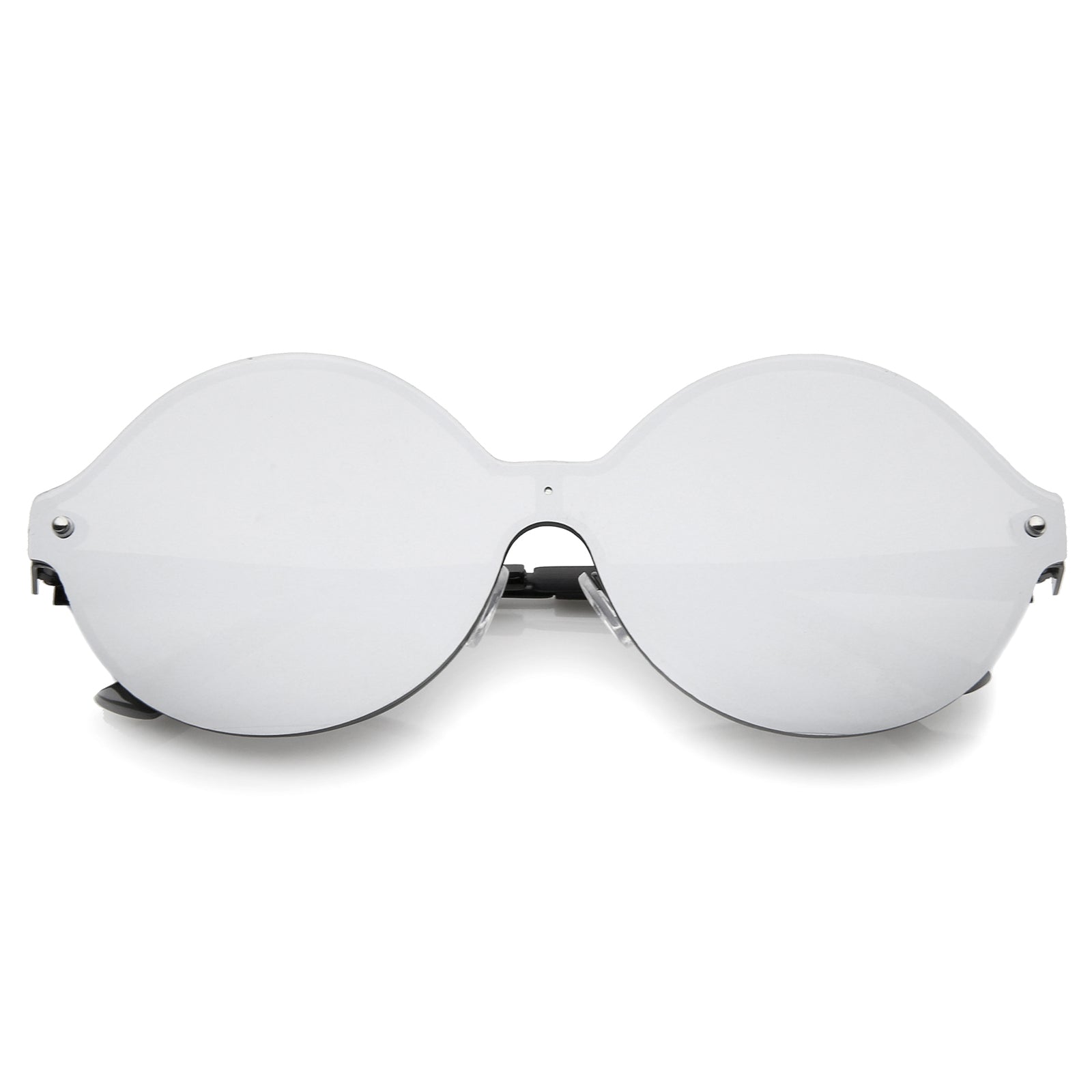 Black / Silver Mirror