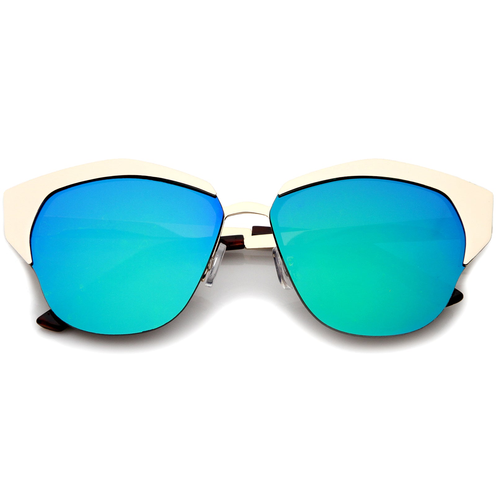 Gold / Green Mirror