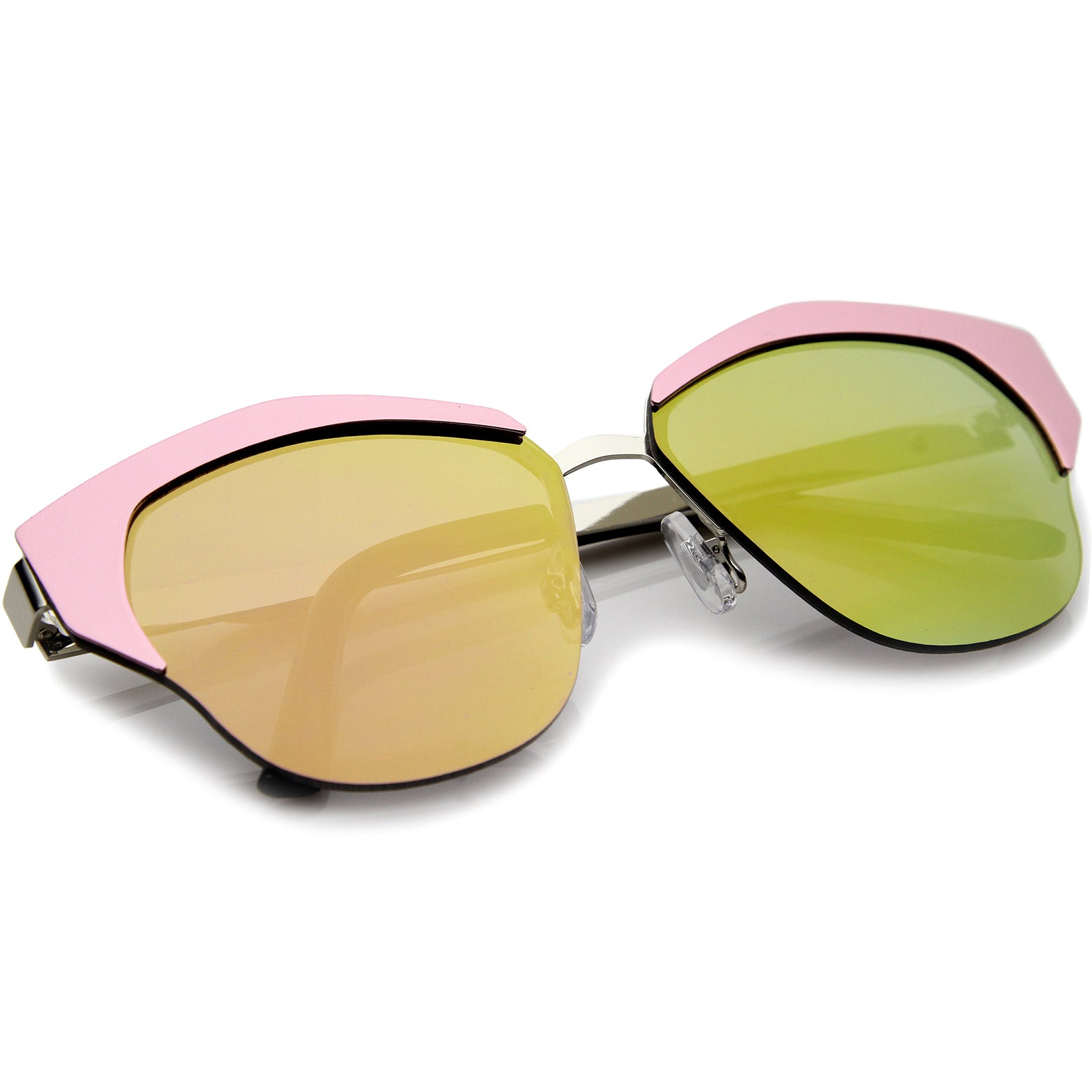 Pink / Pink-Gold Mirror