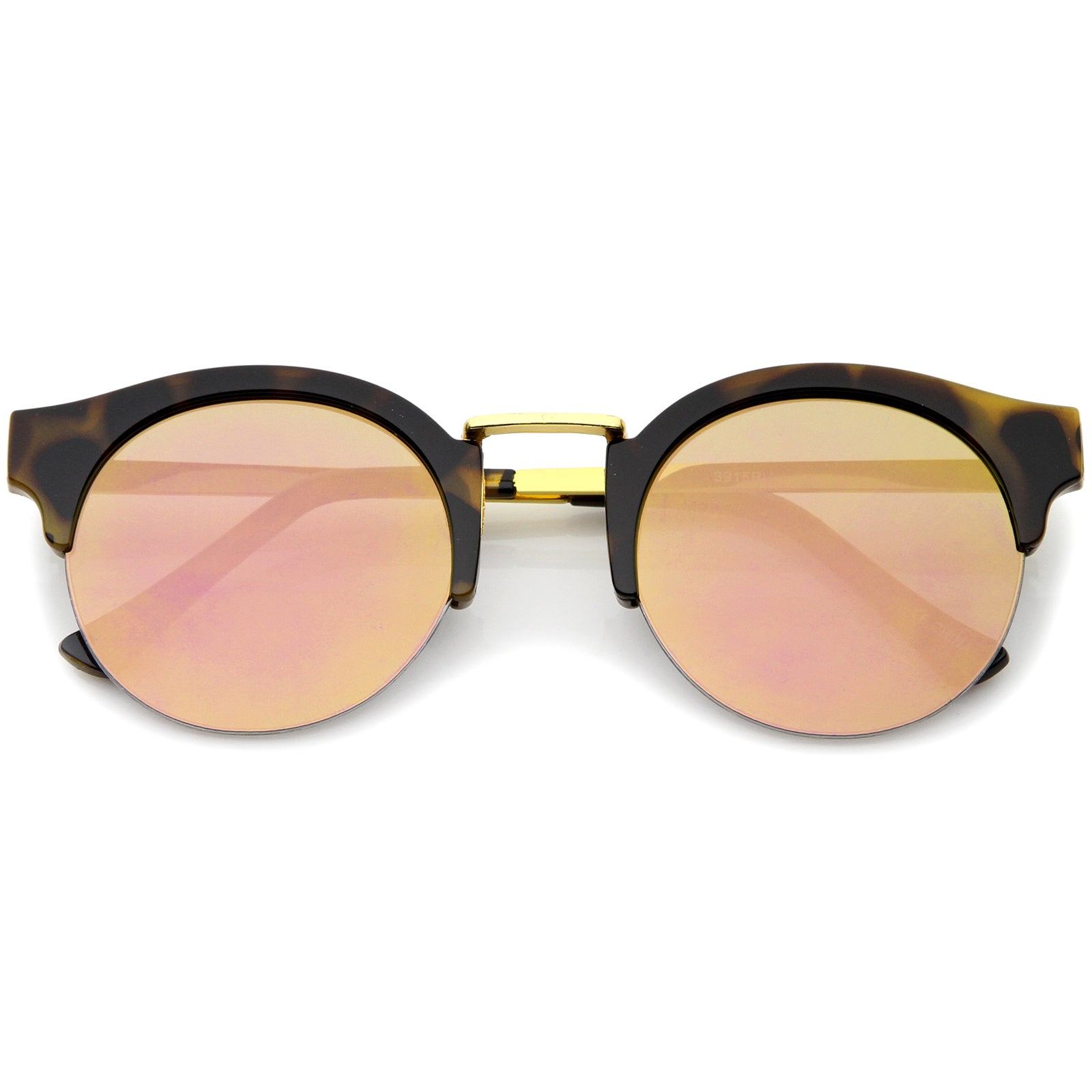 Tortoise-Gold / Pink Mirror