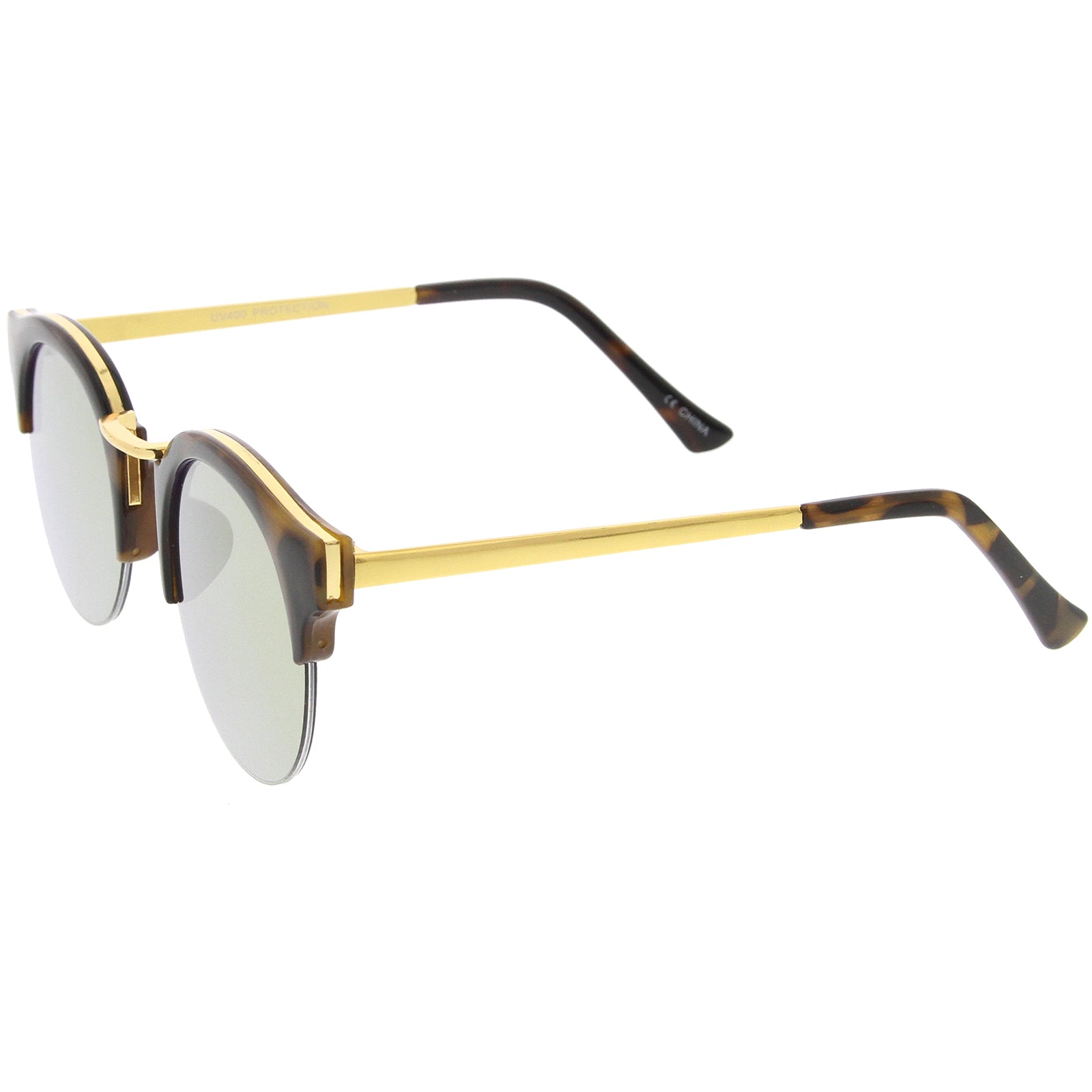 Tortoise-Gold / Pink Mirror