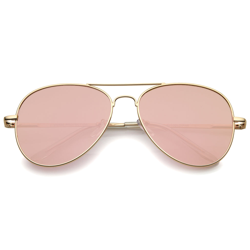 Matte Gold / Pink Mirror