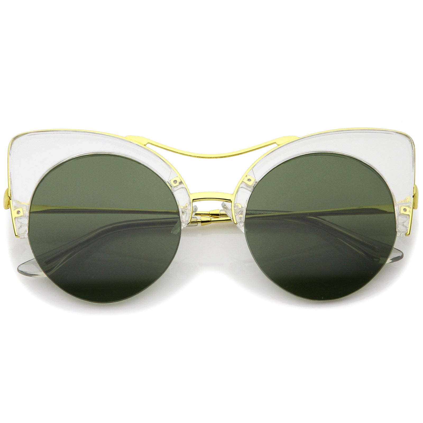 Clear-Gold / Green