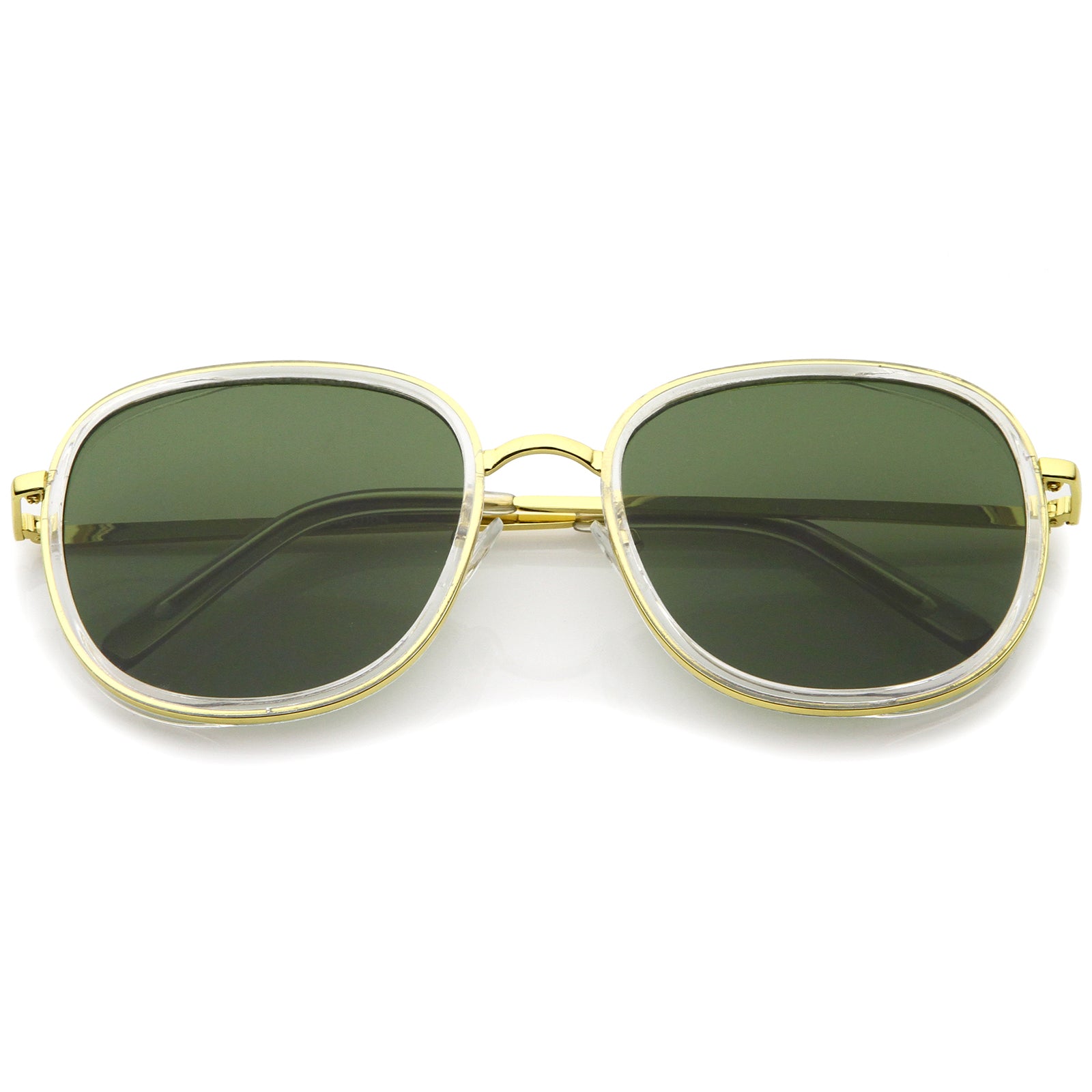 Clear-Gold / Green