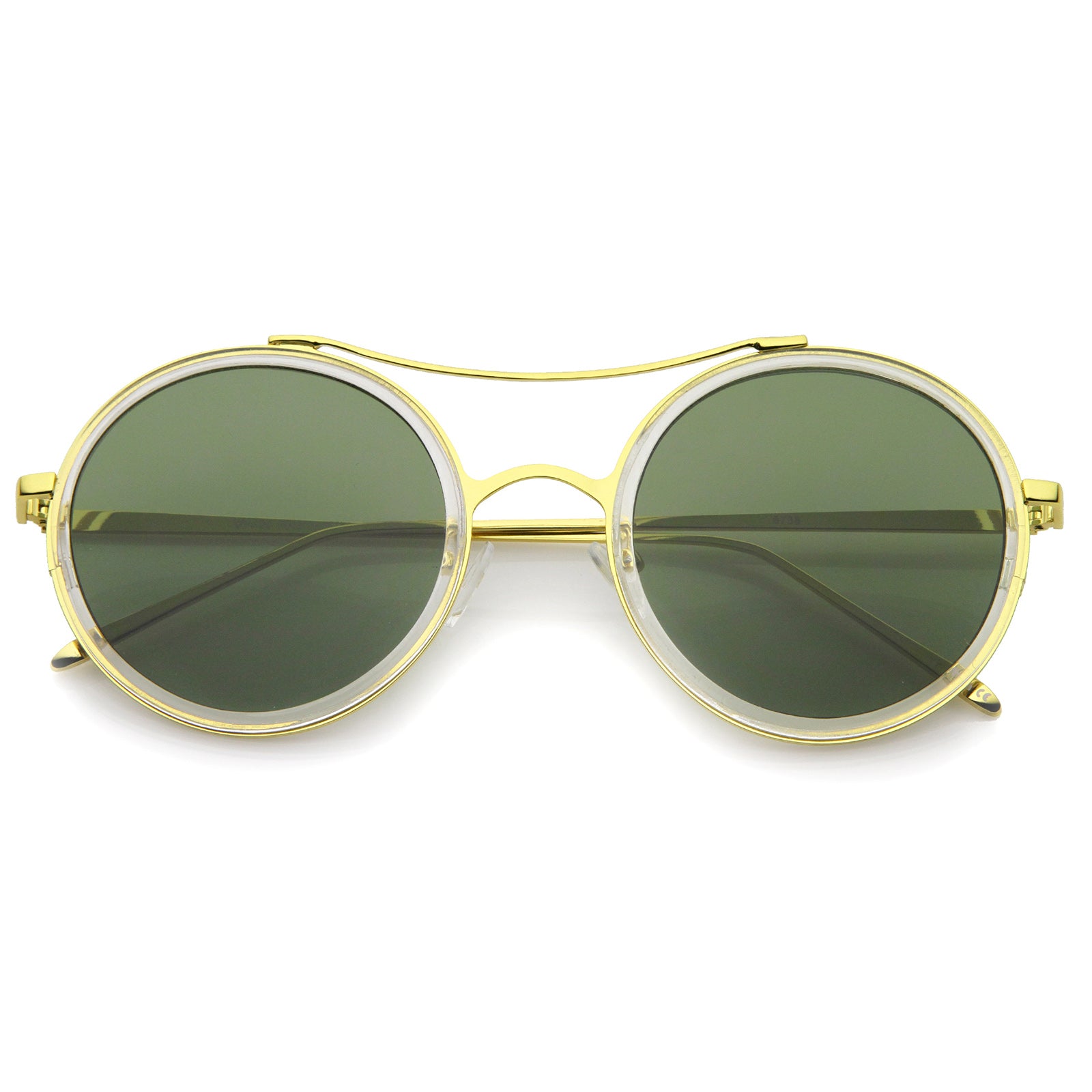 Clear-Gold / Green