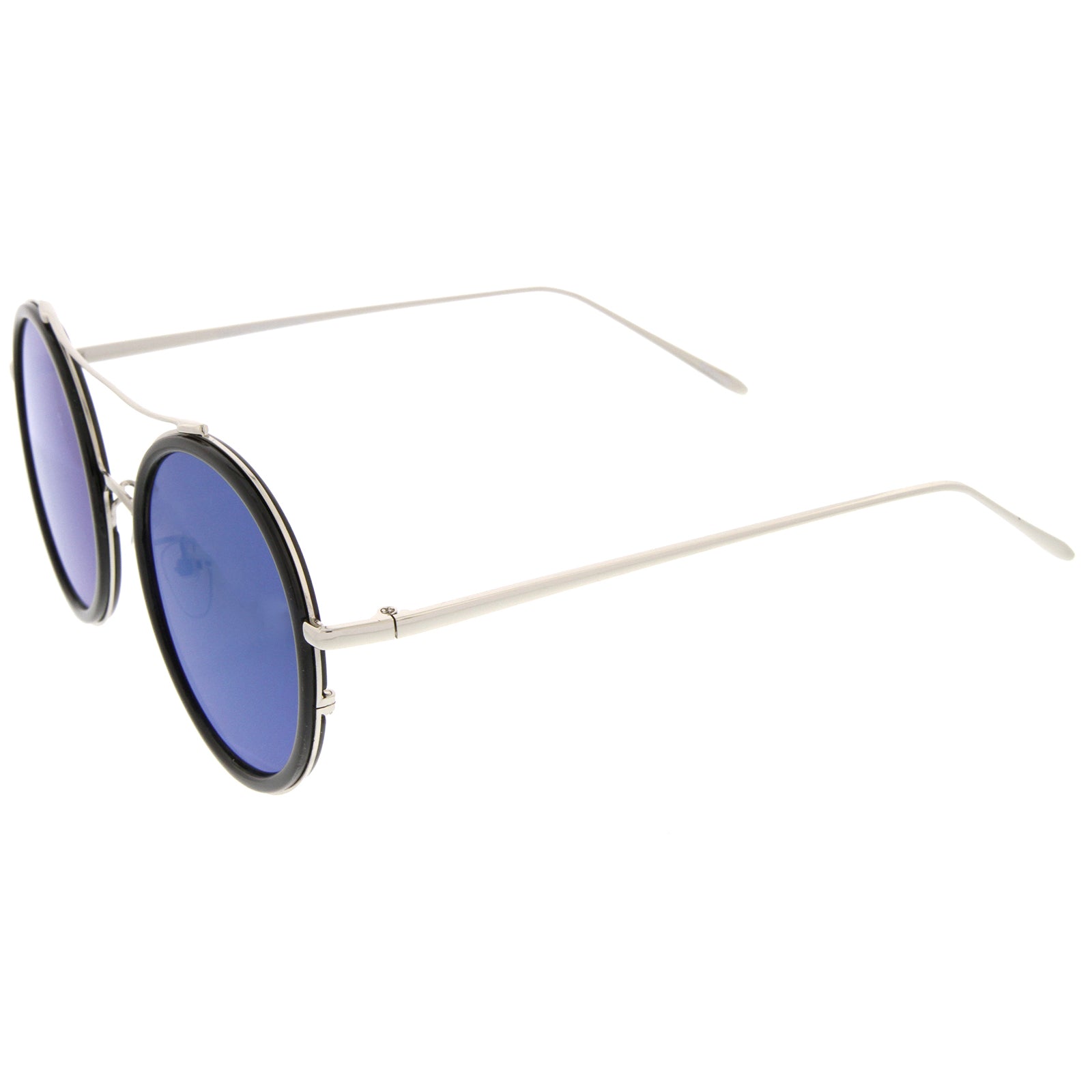 Black-Silver / Blue Mirror