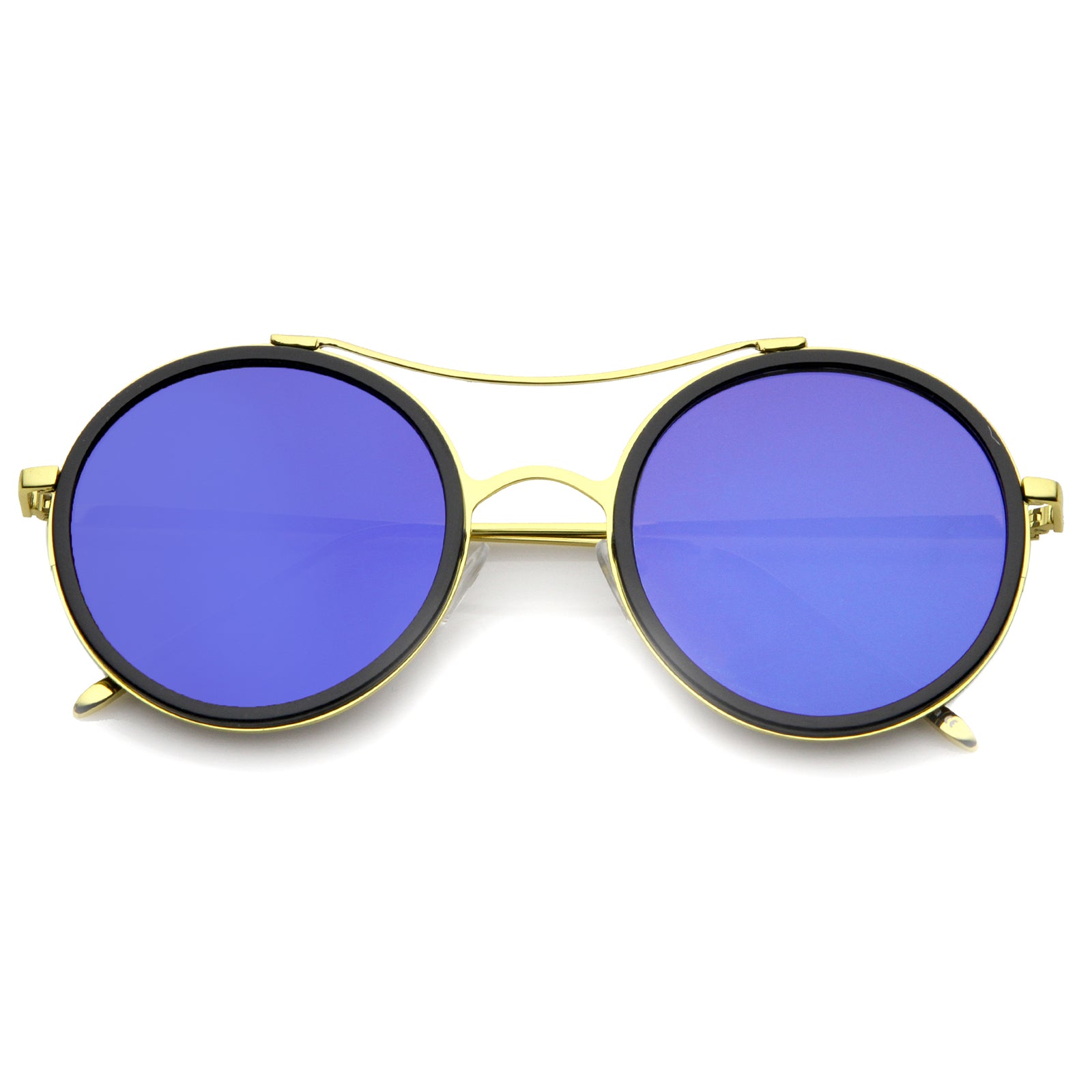 Black-Gold / Violet Mirror