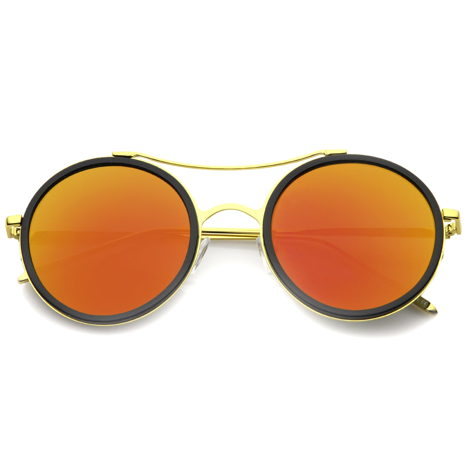 Black-Gold / Orange Mirror