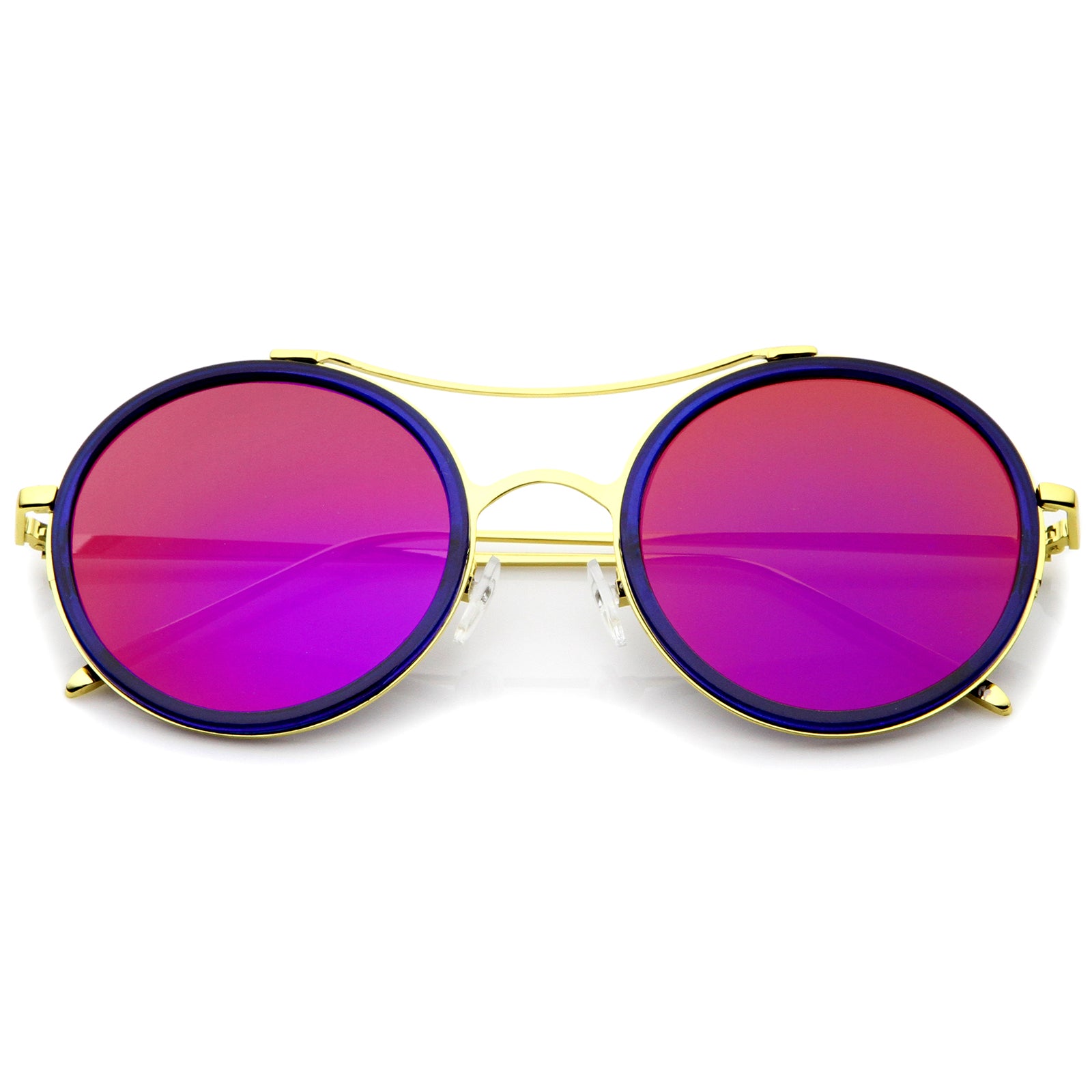 Blue-Gold / Violet Mirror