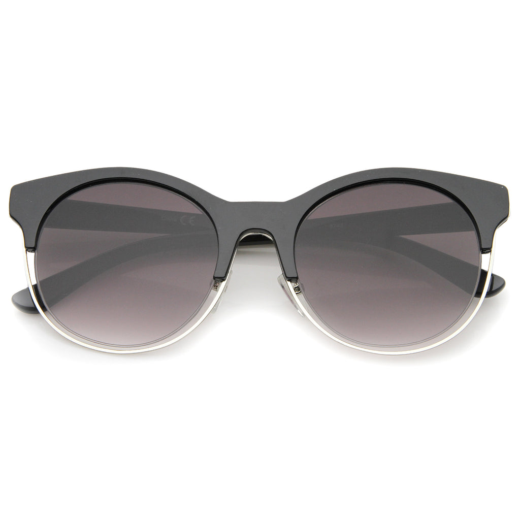Shiny Black-Silver / Lavender