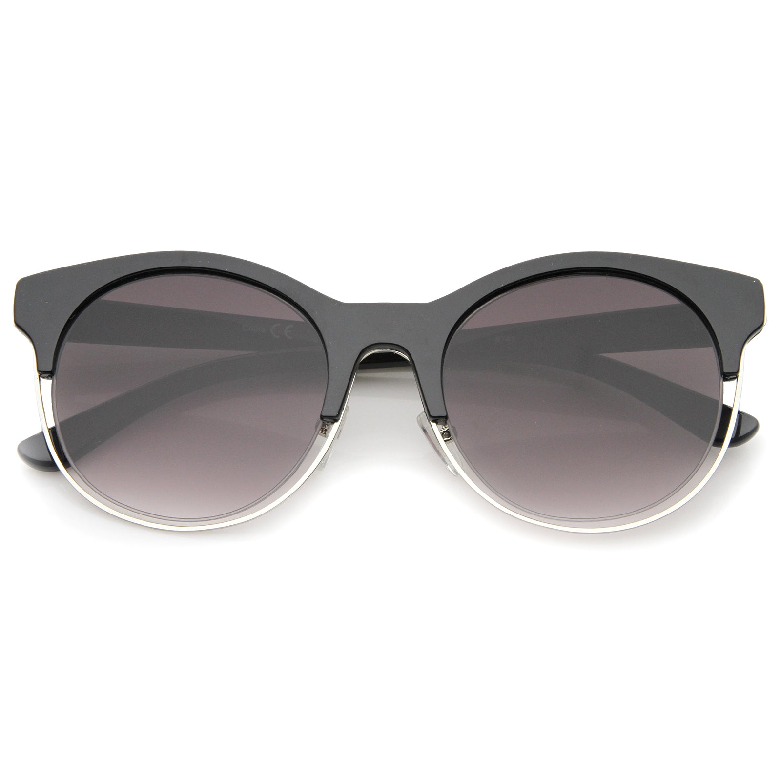 Shiny Black-Silver / Lavender