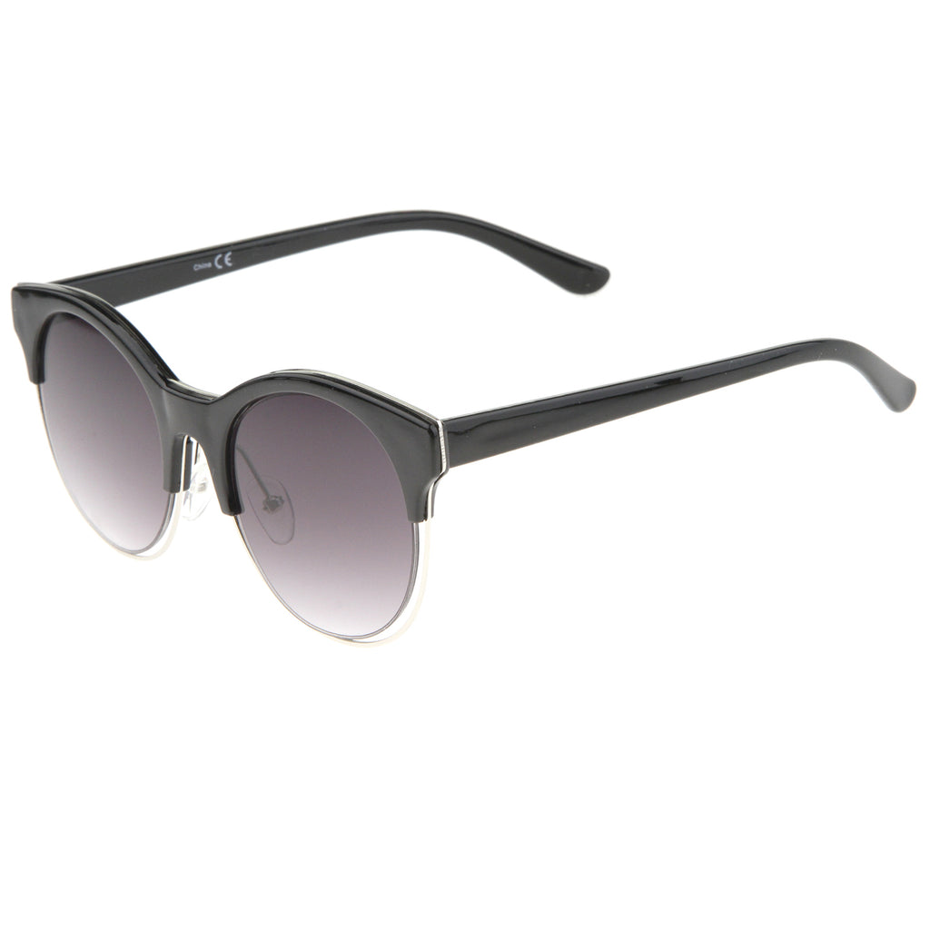 Shiny Black-Silver / Lavender