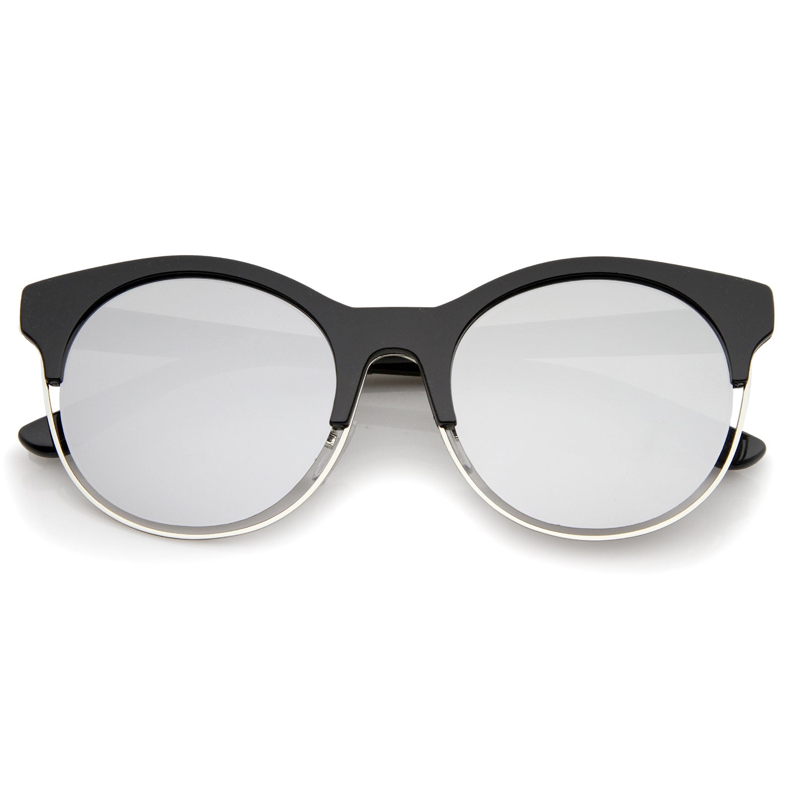 Shiny Black-Silver / Silver Mirror