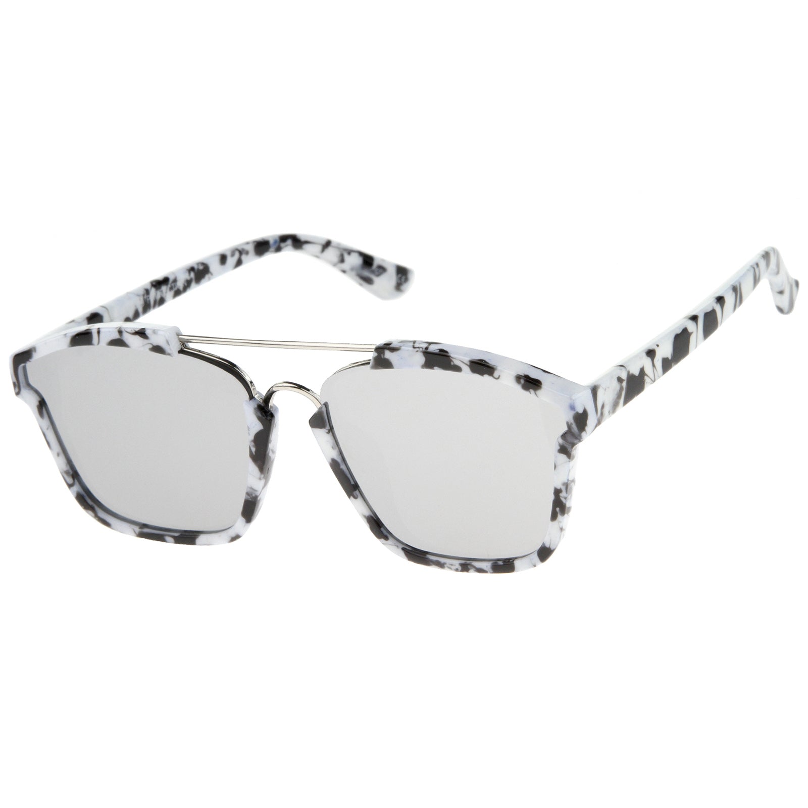 White-Mable-Silver / Silver Mirror