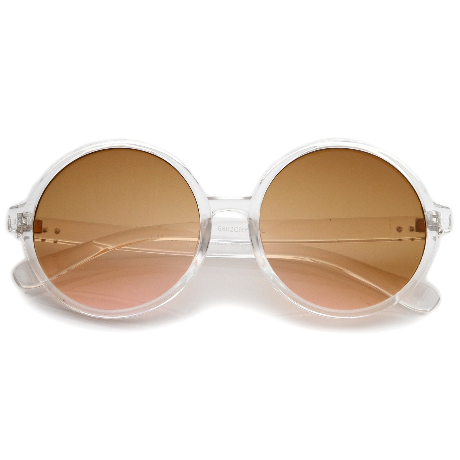 Clear / Orange-Pink