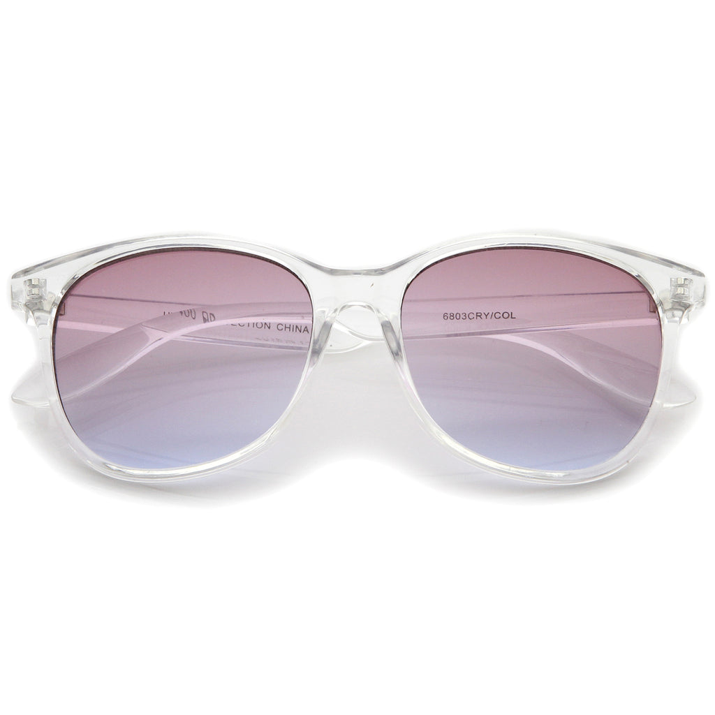 Clear / Purple-Blue