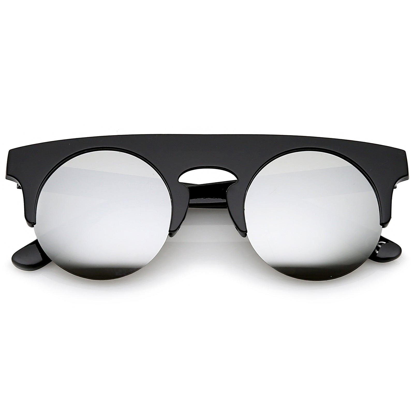 Black / Silver Mirror
