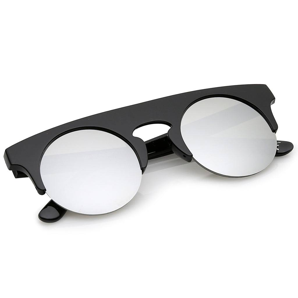 Black / Silver Mirror