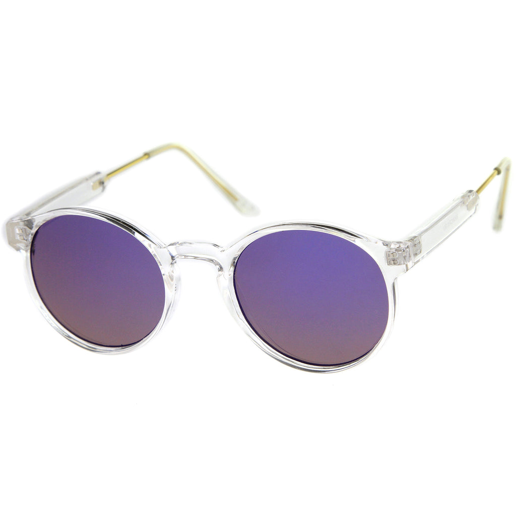 Clear-Gold / Blue Mirror