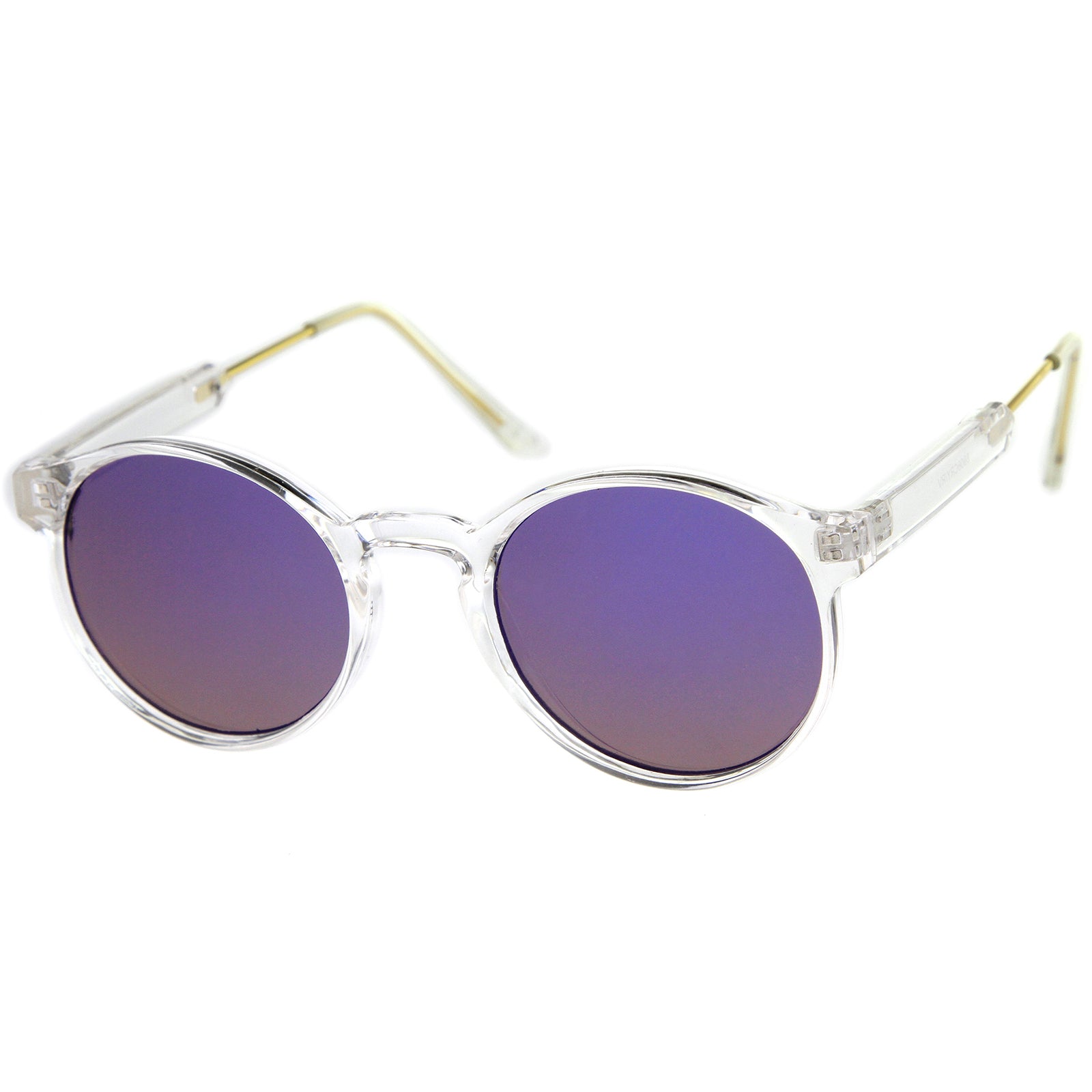 Clear-Gold / Blue Mirror
