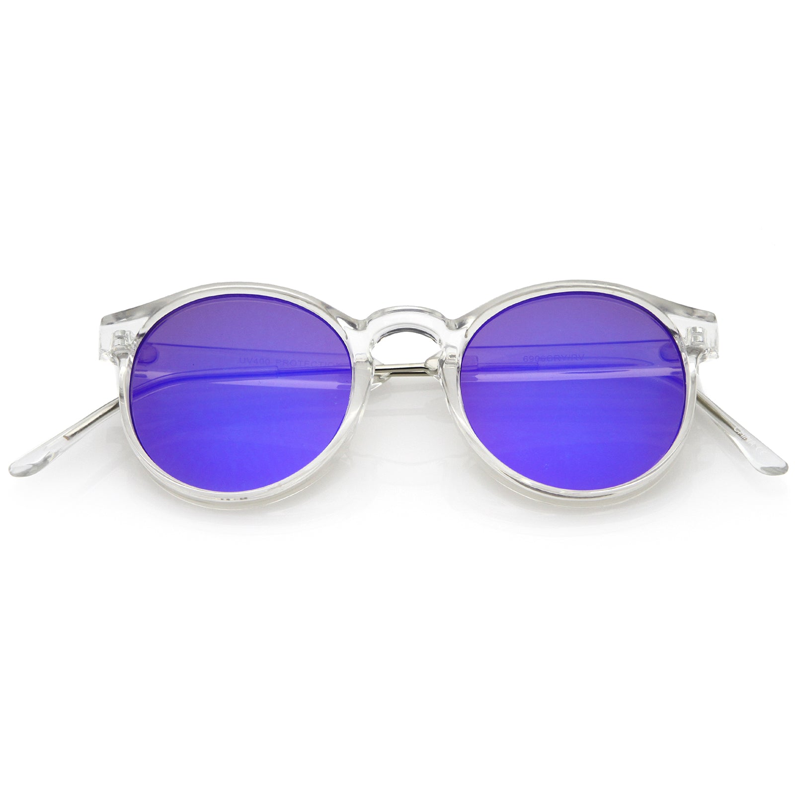Clear-Silver / Blue Mirror