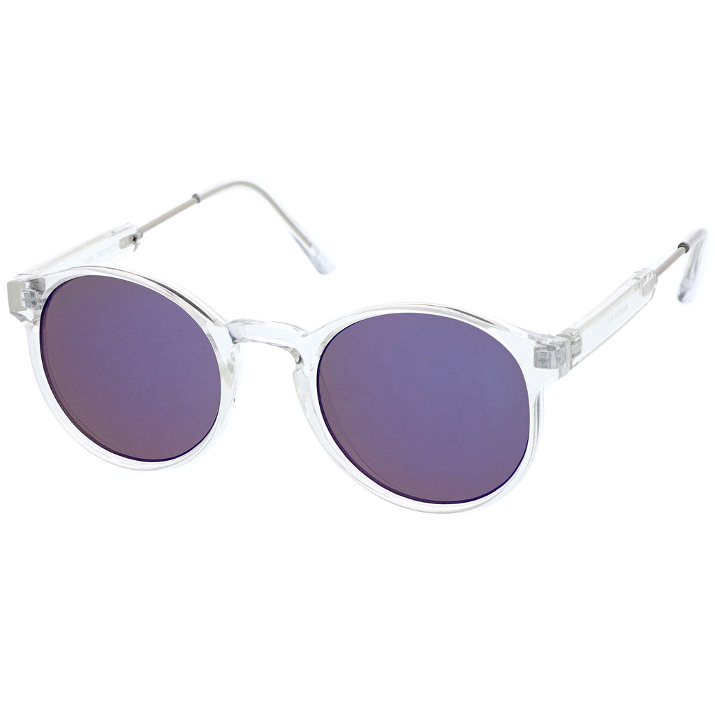 Clear-Silver / Blue Mirror