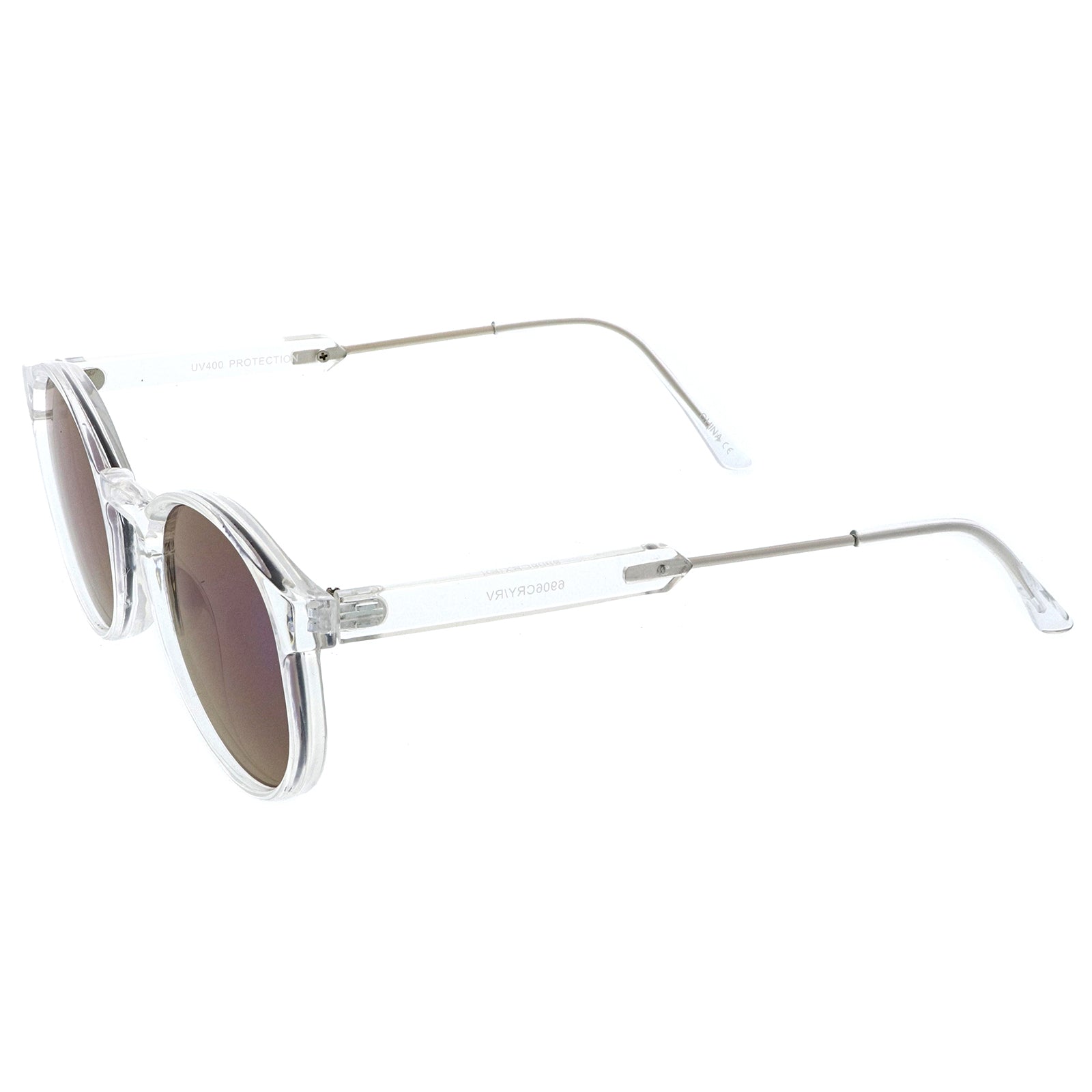 Clear-Silver / Blue Mirror