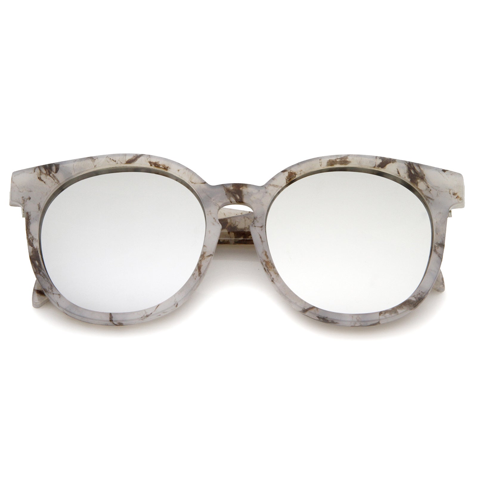 White-Marble / Silver Mirror