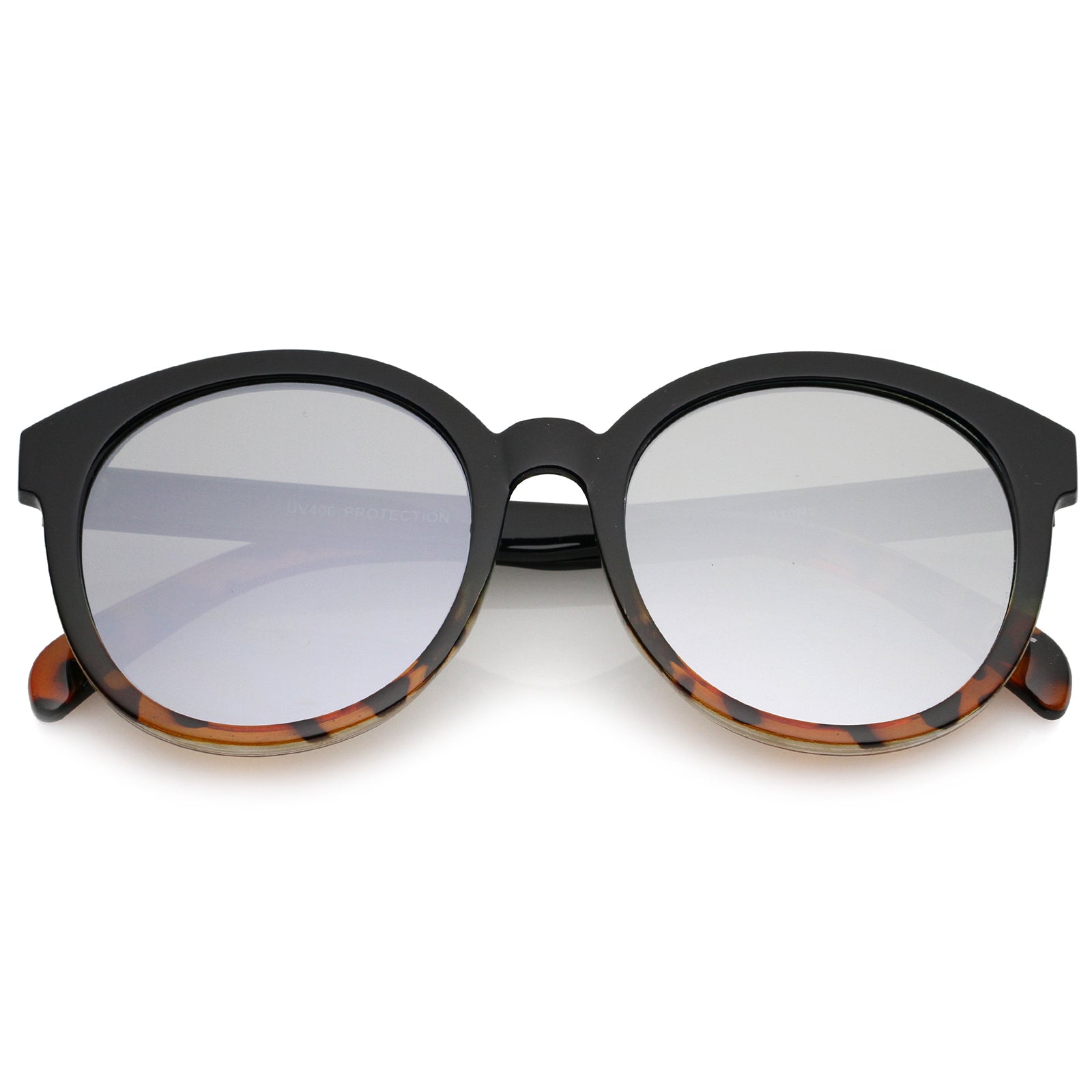 Black-Tortoise / Silver Mirror