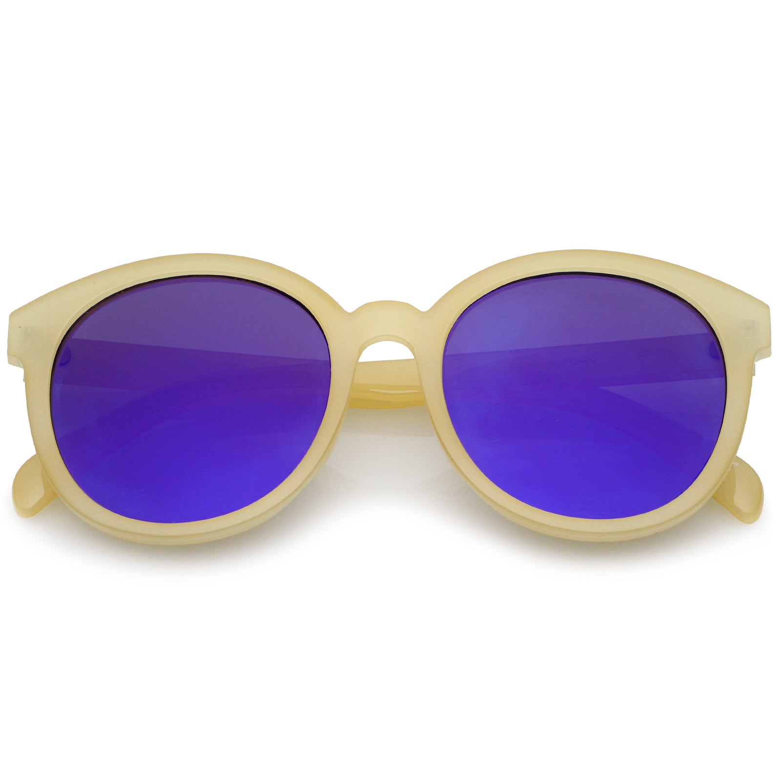 Creme / Blue