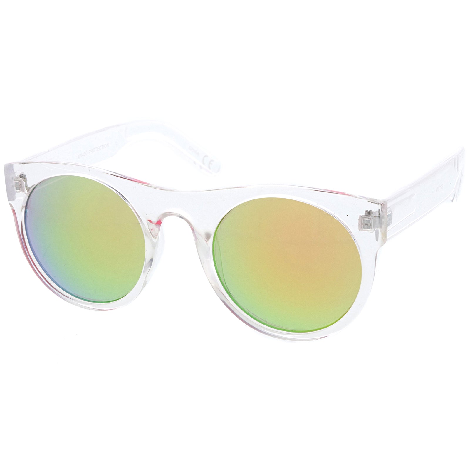 Clear / Pink-Green Mirror