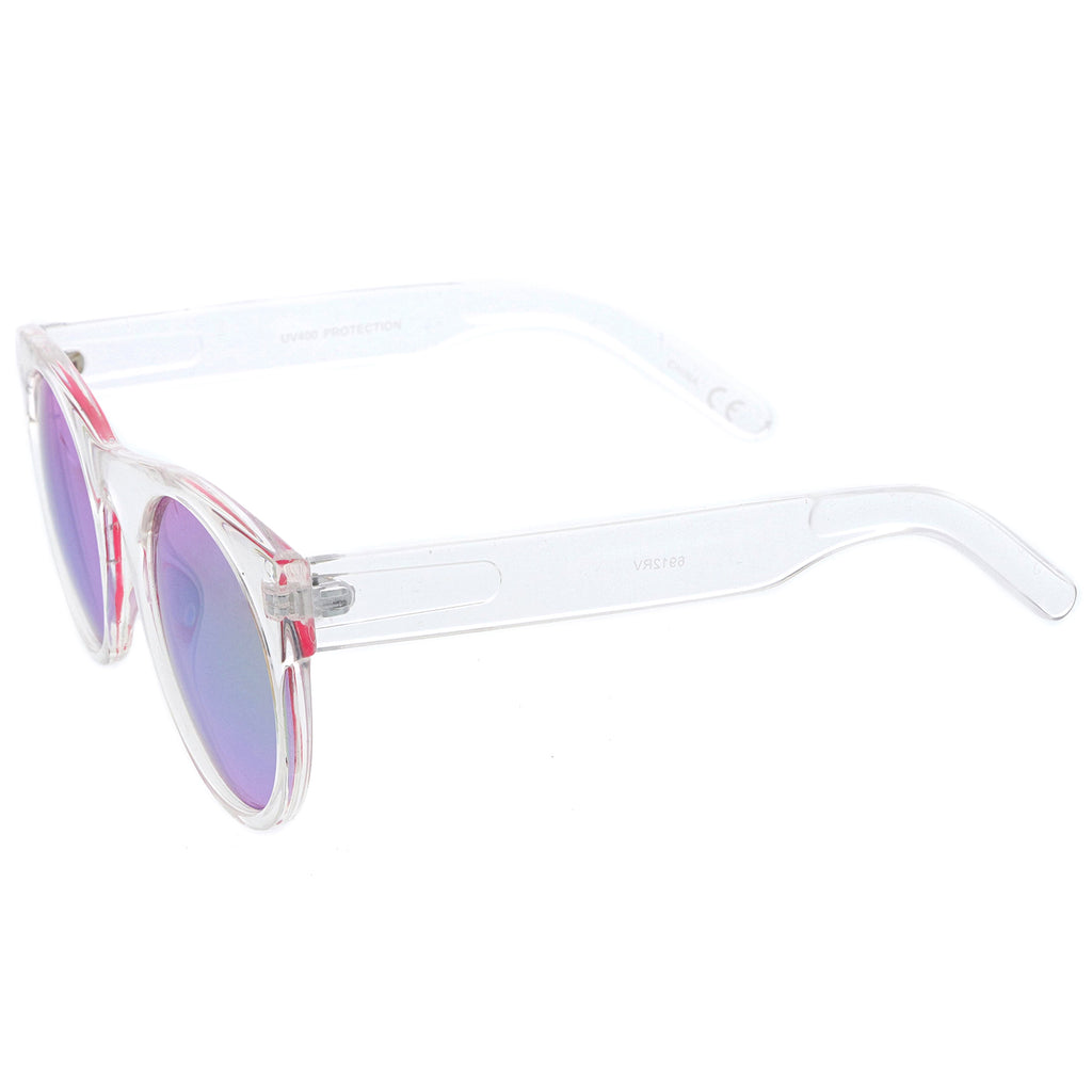 Clear / Pink-Green Mirror