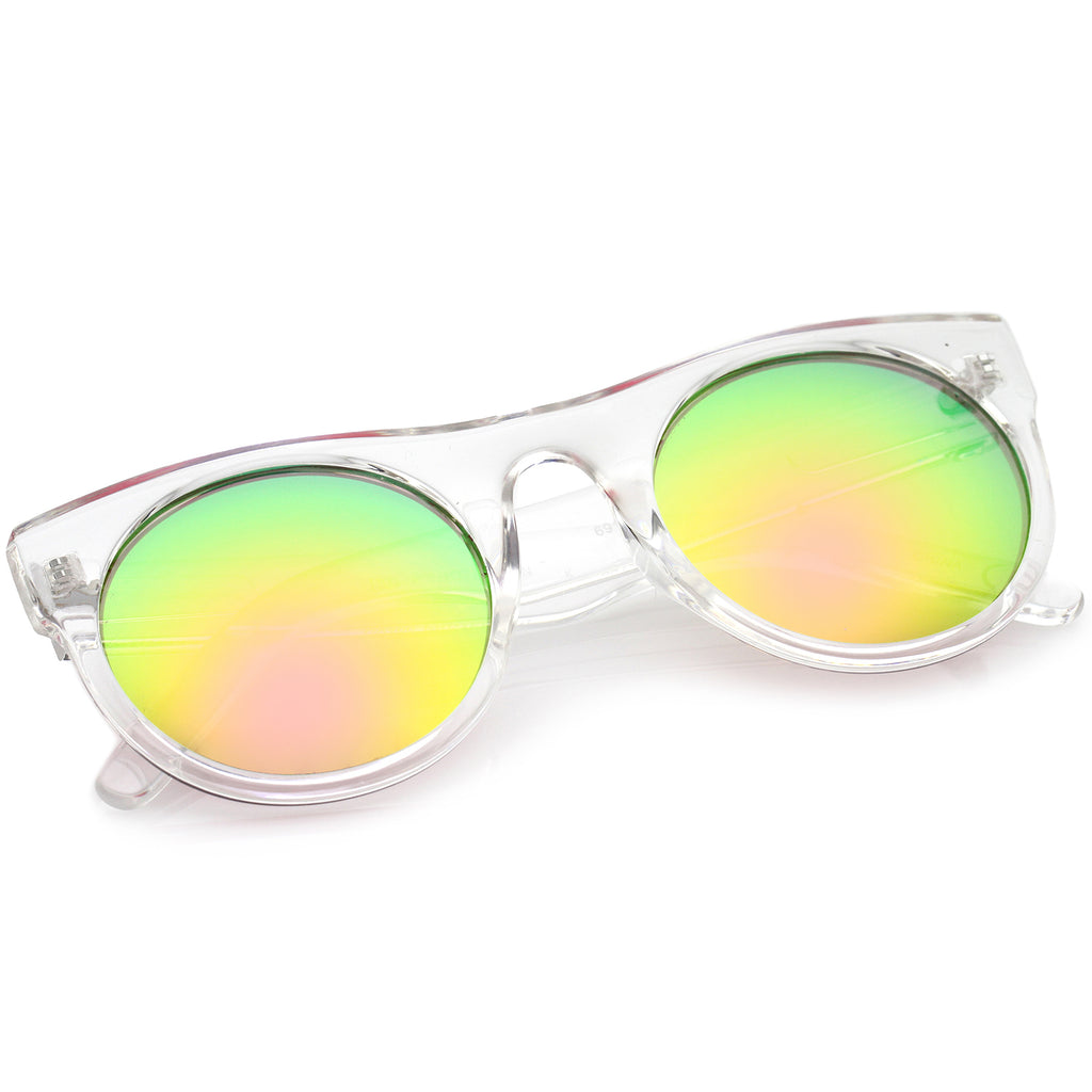 Clear / Pink-Green Mirror