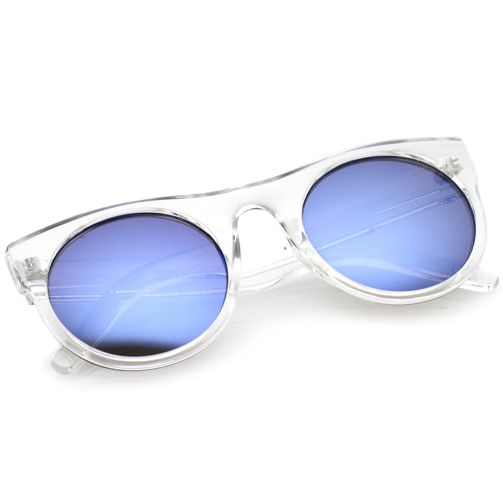 Clear / Blue Mirror