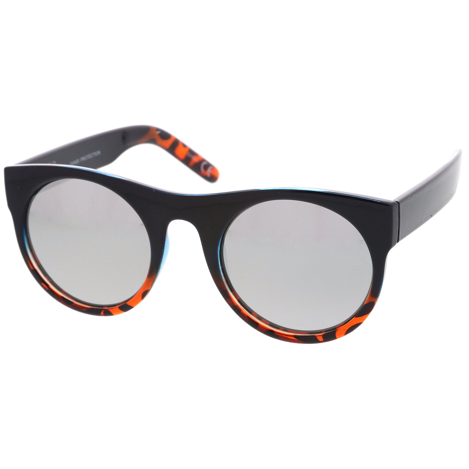 Black-Tortoise / Silver Mirror