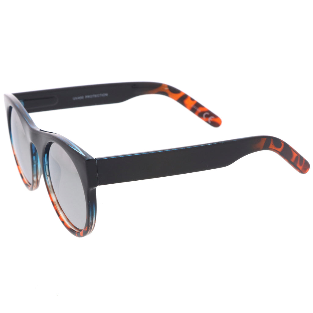 Black-Tortoise / Silver Mirror