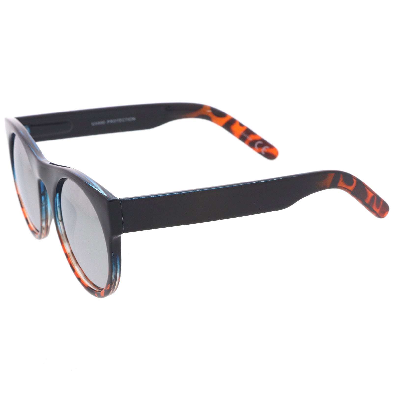 Black-Tortoise / Silver Mirror