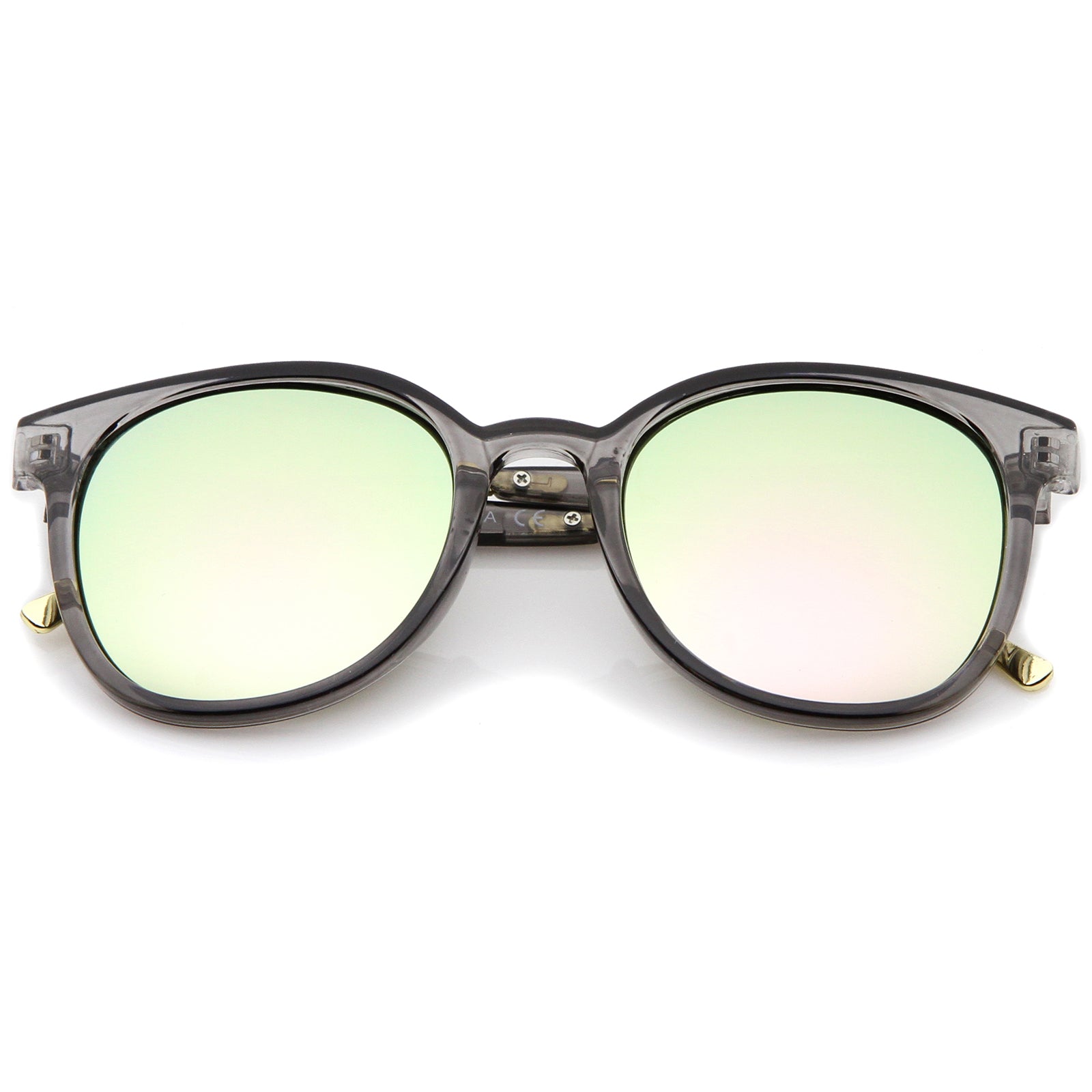 Smoke / Pink-Green Mirror