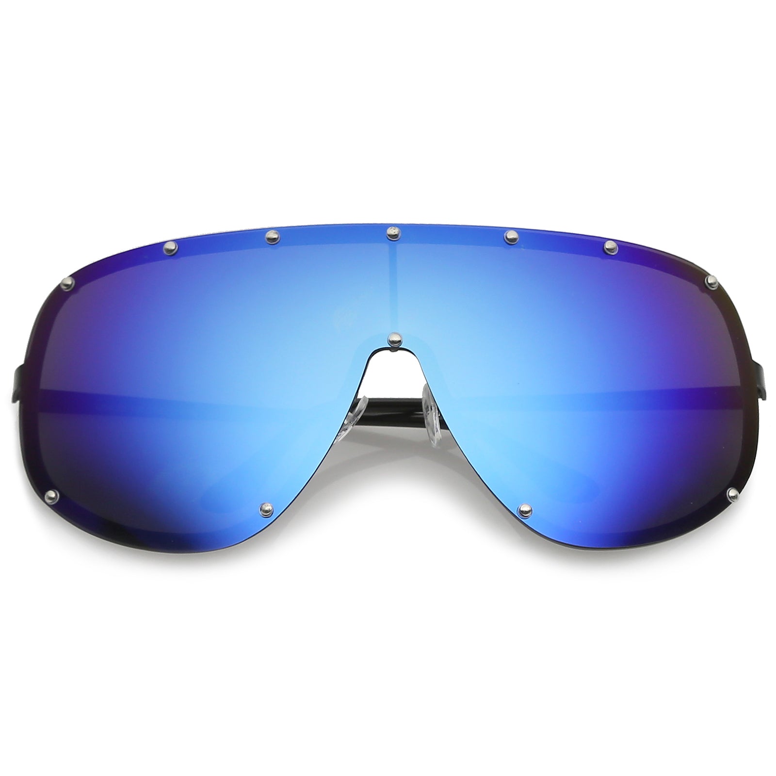 Black / Blue Mirror