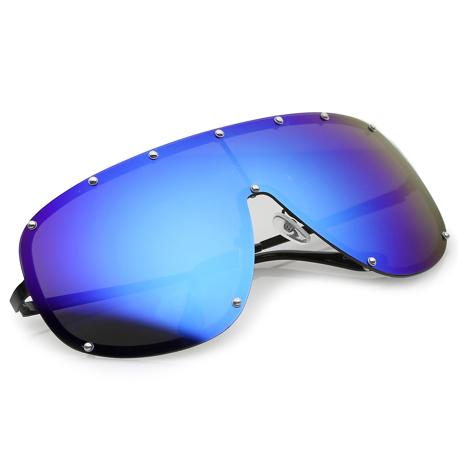 Black / Blue Mirror