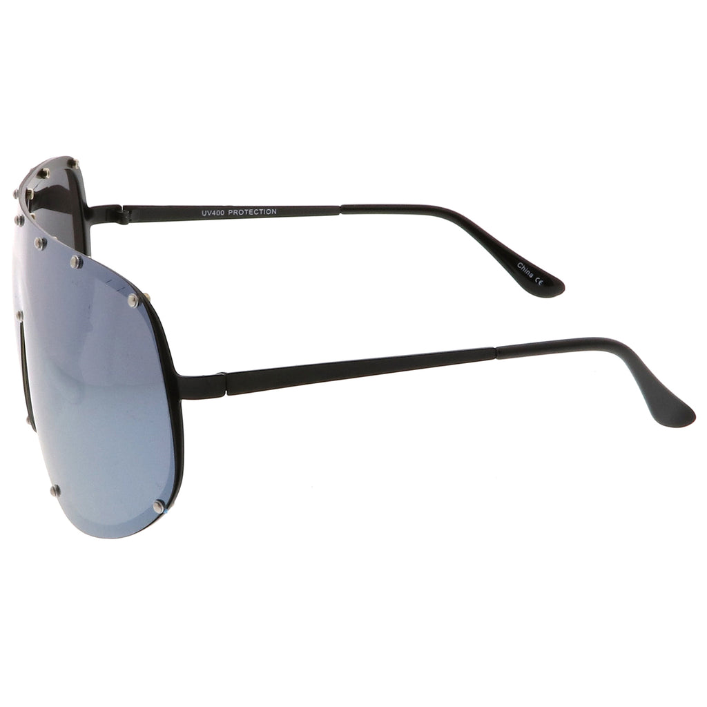 Black / Silver Mirror