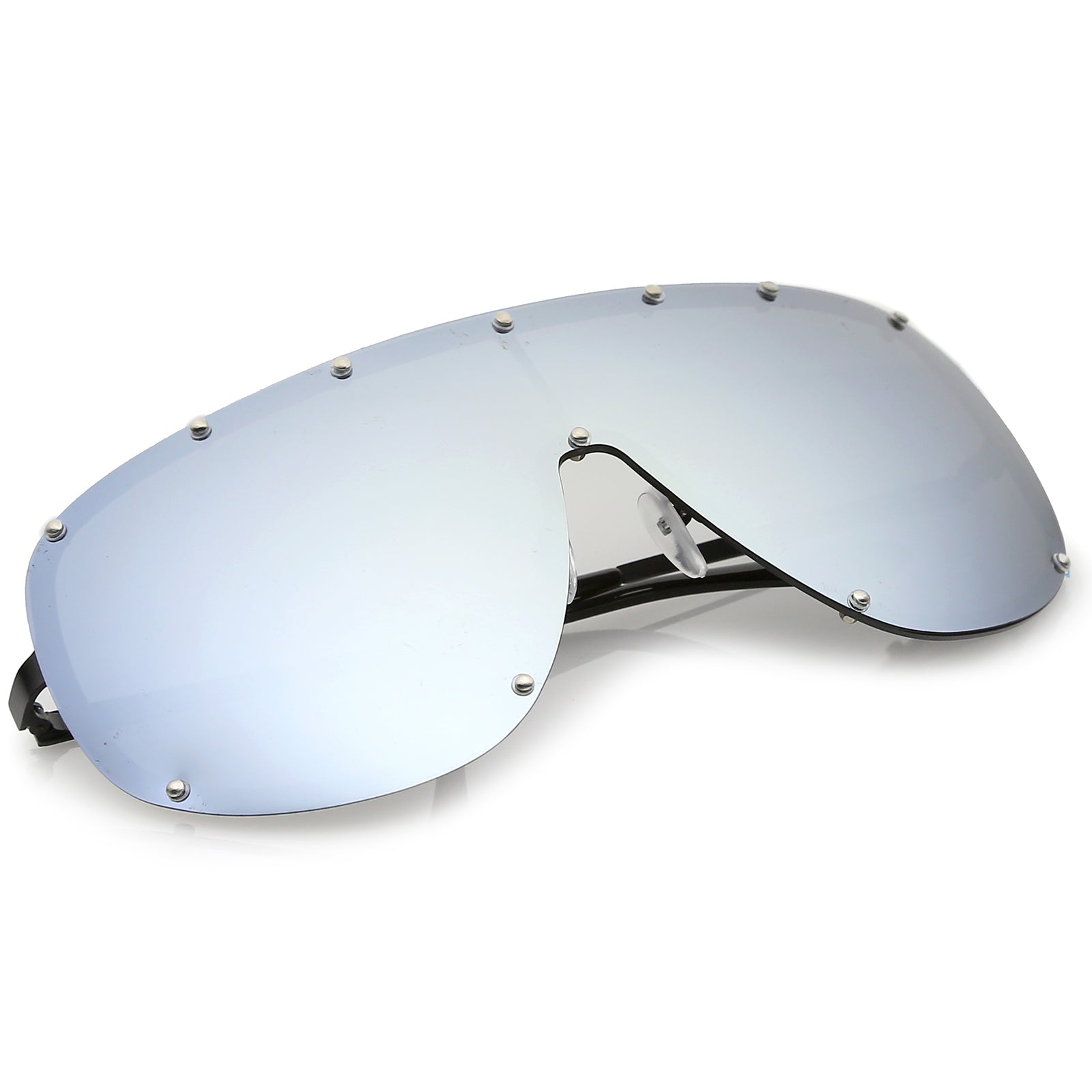 Black / Silver Mirror