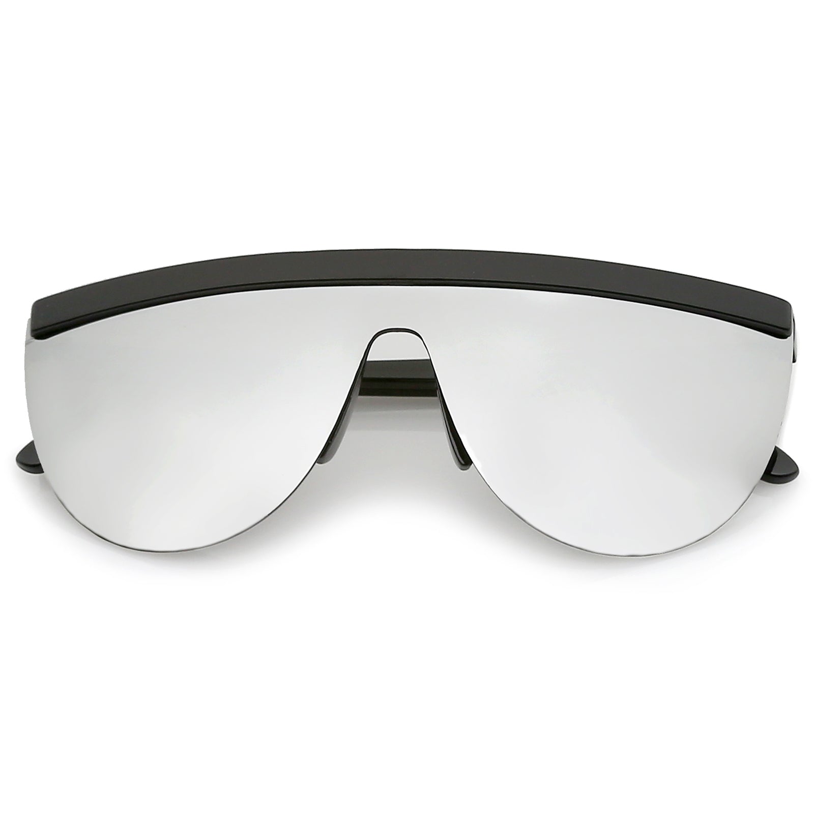 Black / Silver Mirror