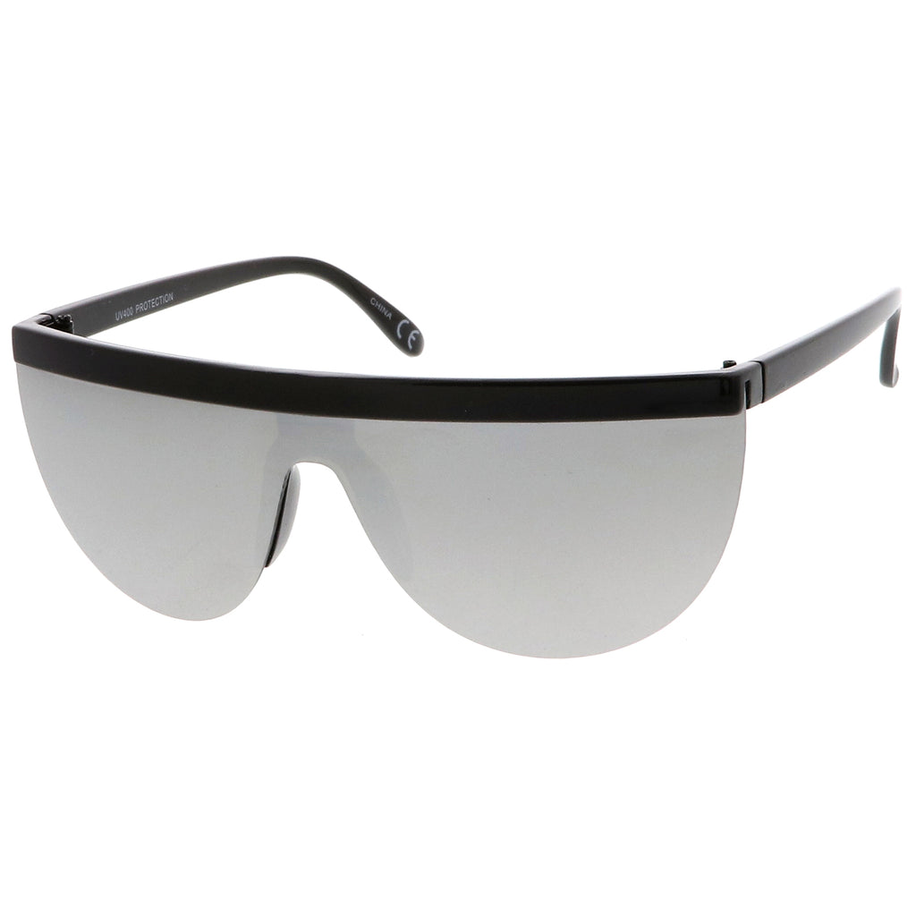 Black / Silver Mirror
